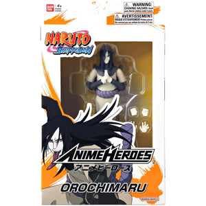 Naruto Anime Heroes Orochimaru Action Figure Maple and Mangoes