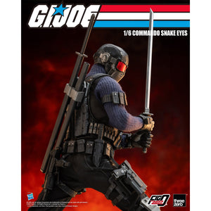 G.I. Joe Commando Snake Eyes FigZero 1:6 Scale Action Figure Maple and Mangoes