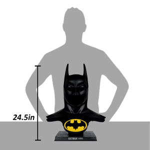 DC Direct Batman 1989 1:1 Scale Cowl Replica Maple and Mangoes