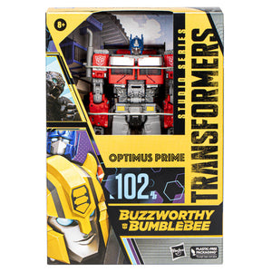Transformers Studio Series Buzzworthy Bumblebee Voyager 102BB Optimus Prime Exclusive  Maple and Mangoes