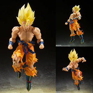 Dragon Ball Z Super Saiyan Goku Legendary Super Saiyan S.H.Figuarts Action Figure Maple and Mangoes