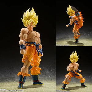 Dragon Ball Z Super Saiyan Goku Legendary Super Saiyan S.H.Figuarts Action Figure Maple and Mangoes