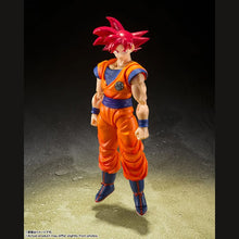 Load image into Gallery viewer, S.H.Figuarts Figures - Dragon Ball Super - Super Saiyan God Son Goku (Saiyan God Of Virtue) Maple and Mangoes
