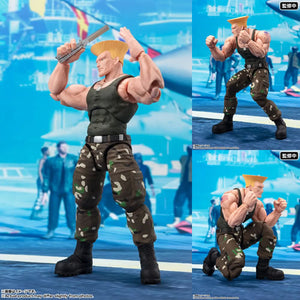 S.H.Figuarts Figures - Street Fighter - Guile (Outfit 2) Maples and Mangoes