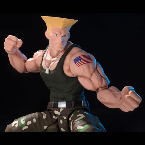 S.H.Figuarts Figures - Street Fighter - Guile (Outfit 2) Maples and Mangoes