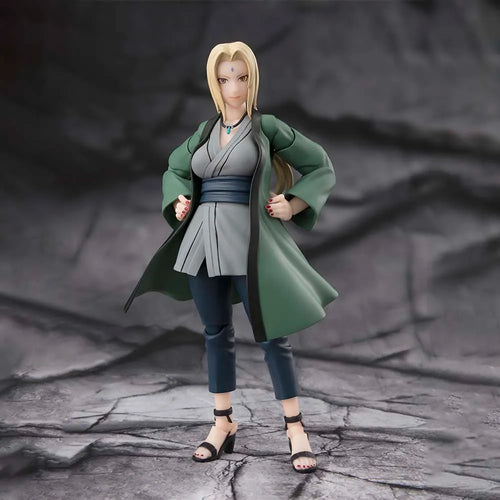 S.H.Figuarts Figures - Naruto - Tsunade (The Legendary Medical Ninja) Maple and Mangoes