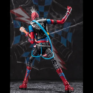S.H.Figuarts Figures - Spider-Man: Across The Spider-Verse - Spider-Punk Maple and Mangoes