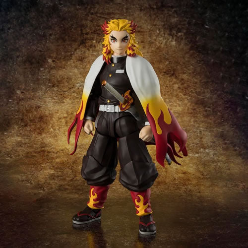 S.H.Figuarts Figures - Demon Slayer - Kyojuro Rengoku – Maple and