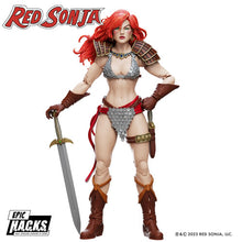 Load image into Gallery viewer, Epic H.A.C.K.S. Figures - Red Sonja - 1:12 Scale Red Sonja Deluxe (Pre-order)*
