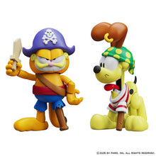 Load image into Gallery viewer, Garfield Figures - Garfield’s Halloween Adventure - Pirate Garfield And Pirate Odie 2-Pack Maple and Mangoes
