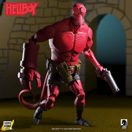 Hellboy Figures - 1/12 Scale Hellboy (Box Full Of Evil) Maple and Mangoes