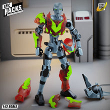 Load image into Gallery viewer, Epic H.A.C.K.S. Figures - Creatures W01 - 1/12 Scale CGT Combat Drone / Agile Battle Robot Maple and Mangoes
