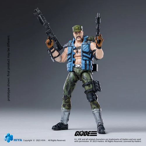 HIYA Exquisite Mini Series 1/18 Scale 4 Inch G.I.Joe Gung-Ho Action Figure Maple and Mangoes