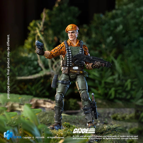 HIYA Exquisite Mini Series 1/18 Scale 4 Inch G.I.Joe Flint Tiger Force Ver. Action Figure Maple and Mangoes