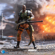 HIYA Exquisite Mini Series 1/18 Scale 4.3 Inch G.I.Joe RoadBlock Action Figure Maple and Mangoes