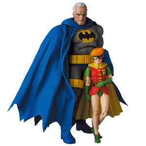 Miracle Action Figures (MAFEX) - DC - Dark Knight Returns - Batman (Blue Version) &amp; Robin Maple and Mangoes