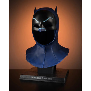 DC Batman Classic TV Series 1966 1:1 Scale Cowl Replica Maple and Mangoes