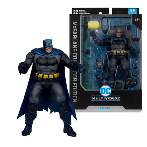 DC McFarlane Collector Edition Wave 7 Batman Dark Knight Returns Battle Damage Blue Outfit 7-Inch Action Figure #21 CHASE Maple and Mangoes