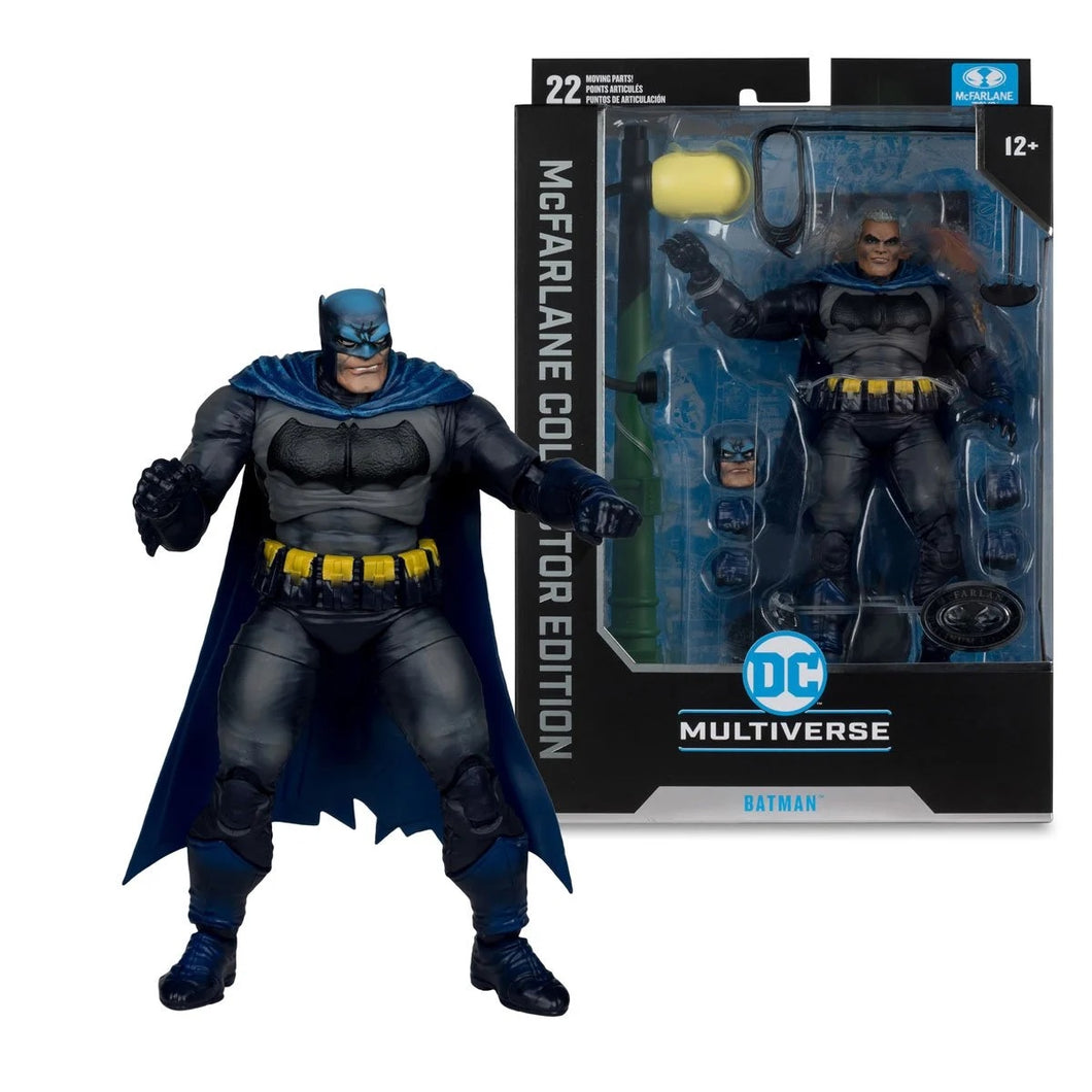 DC McFarlane Collector Edition Wave 7 Batman Dark Knight Returns Battle Damage Blue Outfit 7-Inch Action Figure #21 CHASE Maple and Mangoes