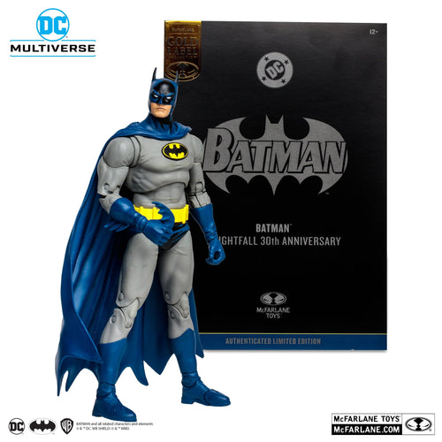 DC Multiverse 7 in 30th Anniversary GOLD LABEL Batman - SDCC 2023 Exclusive