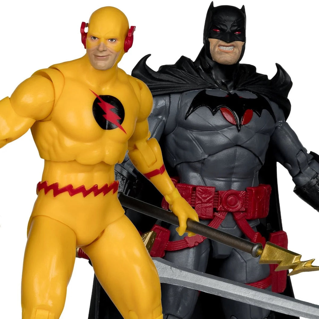 DC Multiverse Thomas Wayne Batman and Professor Zoom Flashpoint 7-Inch Scale Action Figure 2-Pack Maple and Mangoes