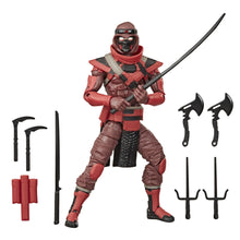 Load image into Gallery viewer, G.I. Joe Classified Series Red Ninja Figure Maple and Mangoes

