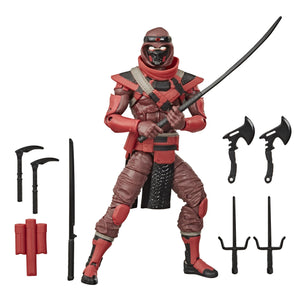 G.I. Joe Classified Series Red Ninja Figure Maple and Mangoes