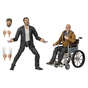 Marvel Legends Series X-Men Marvel’s Logan and Charles Xavier Action Figures