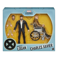 Load image into Gallery viewer, Marvel Legends Series X-Men Marvel’s Logan and Charles Xavier Action Figures
