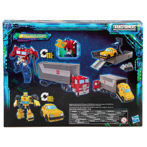 Transformers Legacy Evolution Core Class Optimus Prime & Bumblebee Maple and Mangoes