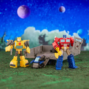 Transformers Legacy Evolution Core Class Optimus Prime & Bumblebee Maple and Mangoes