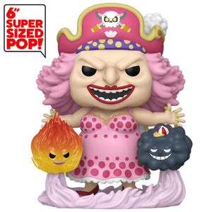  Pop! Animation - One Piece - 6" Super Sized Big Mom w/ Homies Exclusive Maple and Mangoes