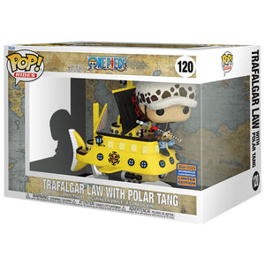 Pop! Rides Super Deluxe - One Piece - Trafalgar Law w/ Polar Tang Maple and Mangoes