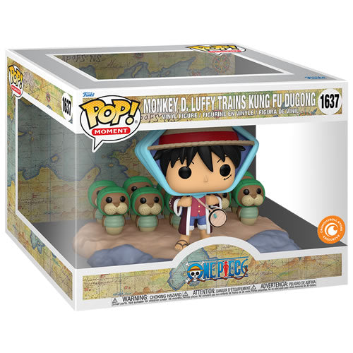 Pop! Moments - Animation - One Piece - Monkey D. Luffy Trains Kung Fu Dugong (Exclusive) Maple and Mangoes