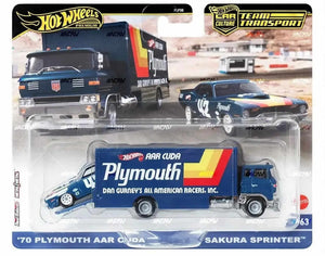 Hot Wheels Team Transport 2024 Mix 1 Vehicle Case of 3 Maple and Mangoes