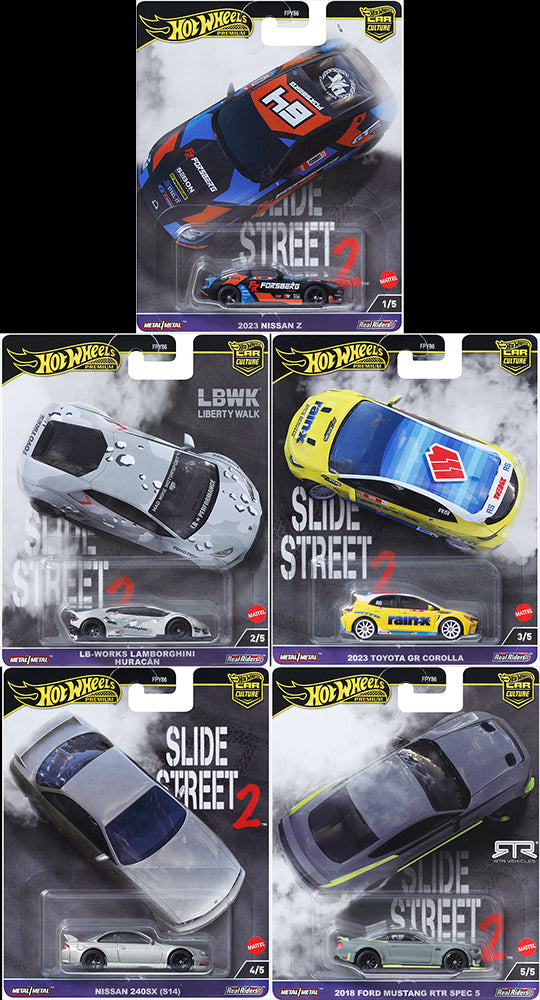 【在庫あり/即出荷可】 - 2 Street Slide - 2024 Culture Car Wheels Hot Mix of Set 2 ミニカー