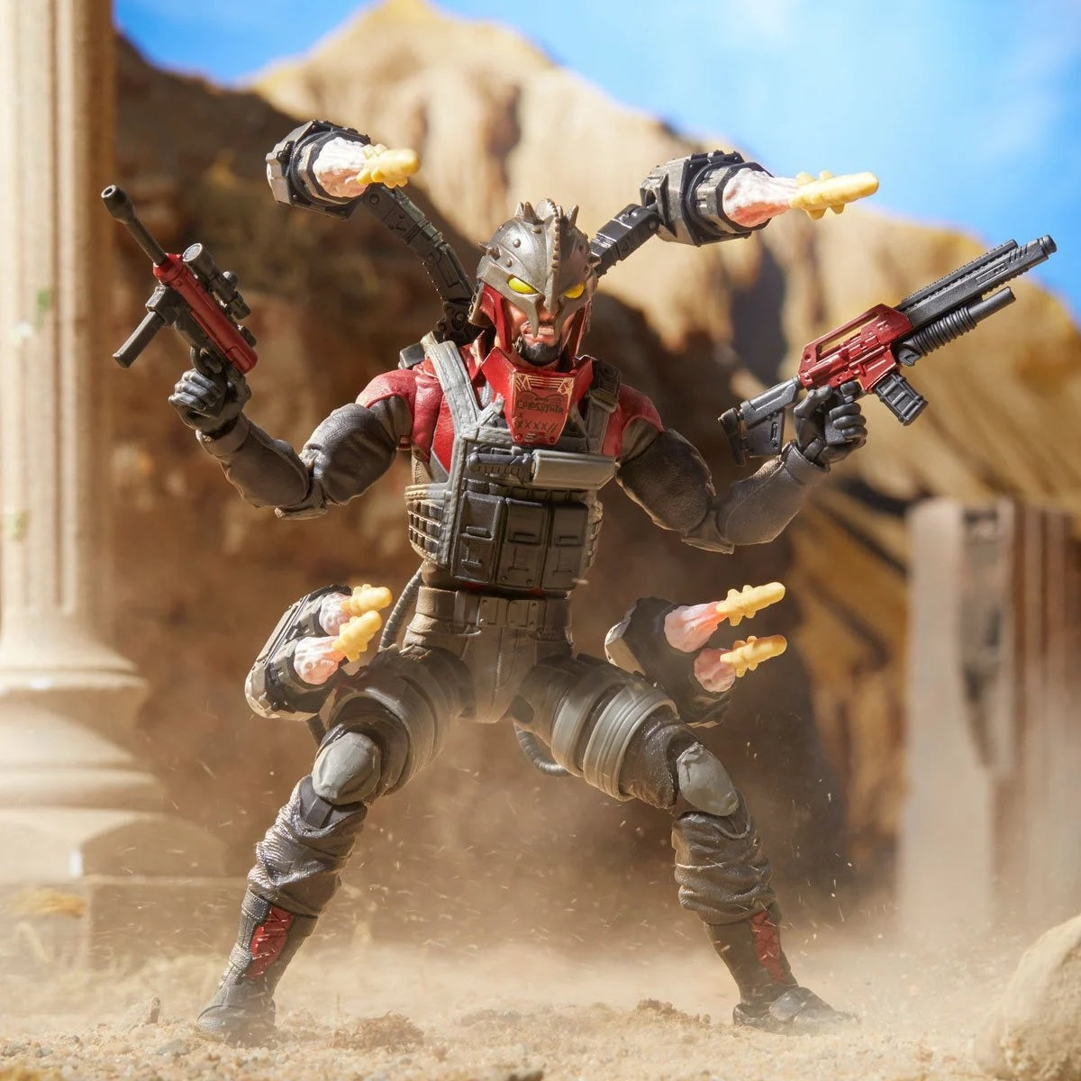 G.I. Joe Classified Series Deluxe Iron Grenadier Metal-Head 6-Inch