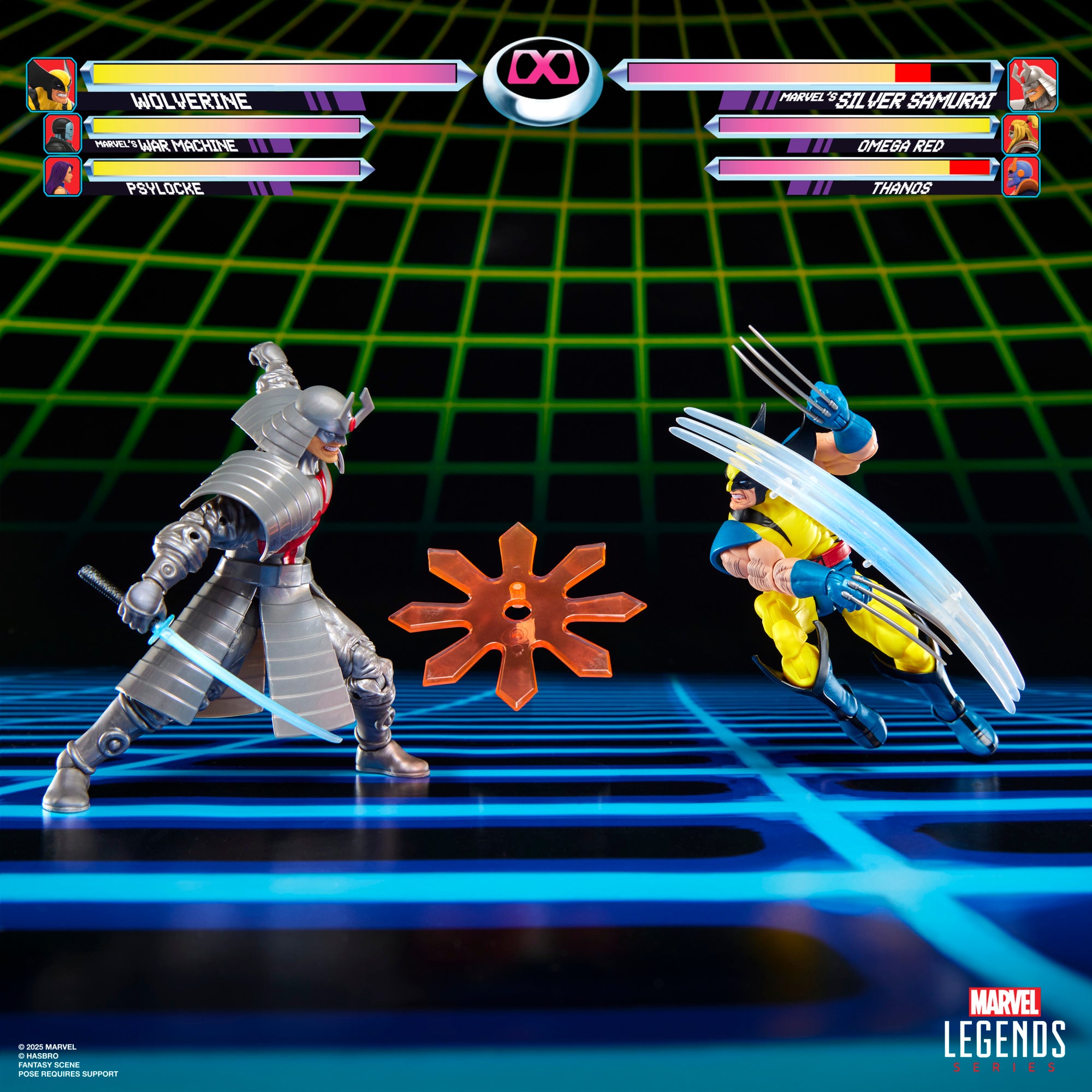 Marvel Legends Series Gamerverse Wolverine vs Marvel's Silver