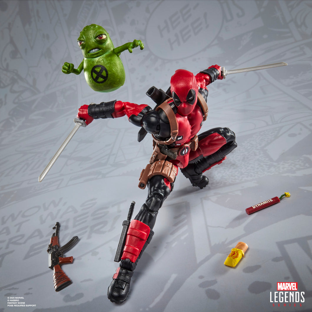 Marvel Legends Maximum Series Deadpool Action Figure with Doop