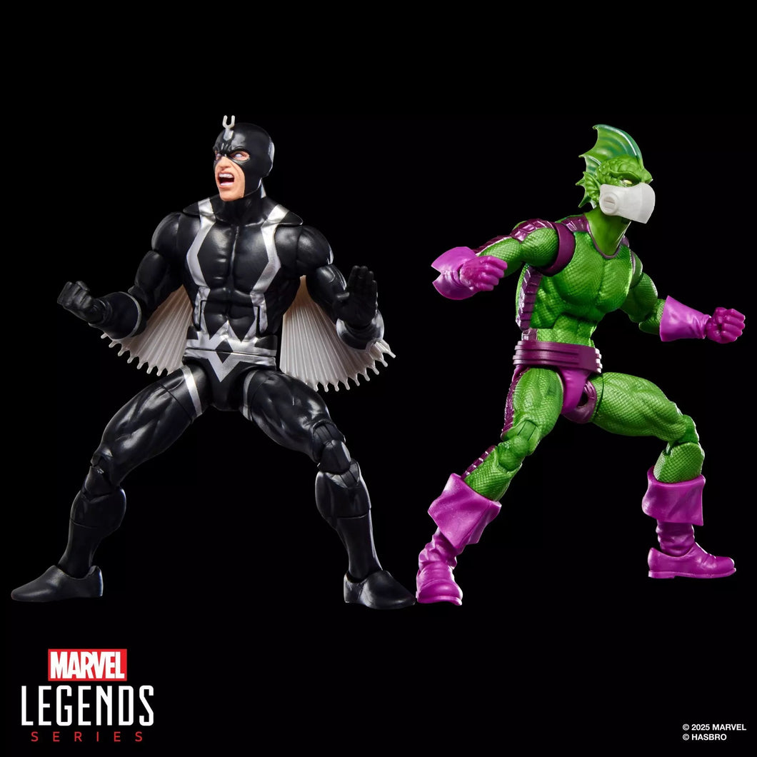 Marvel Legends Series Inhumans Black Bolt & Marvel’s Triton Maple and Mangoes