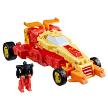 Load image into Gallery viewer, Transformers Age of the Primes Deluxe Class Targetmaster Sureshot Maple and Mangoes
