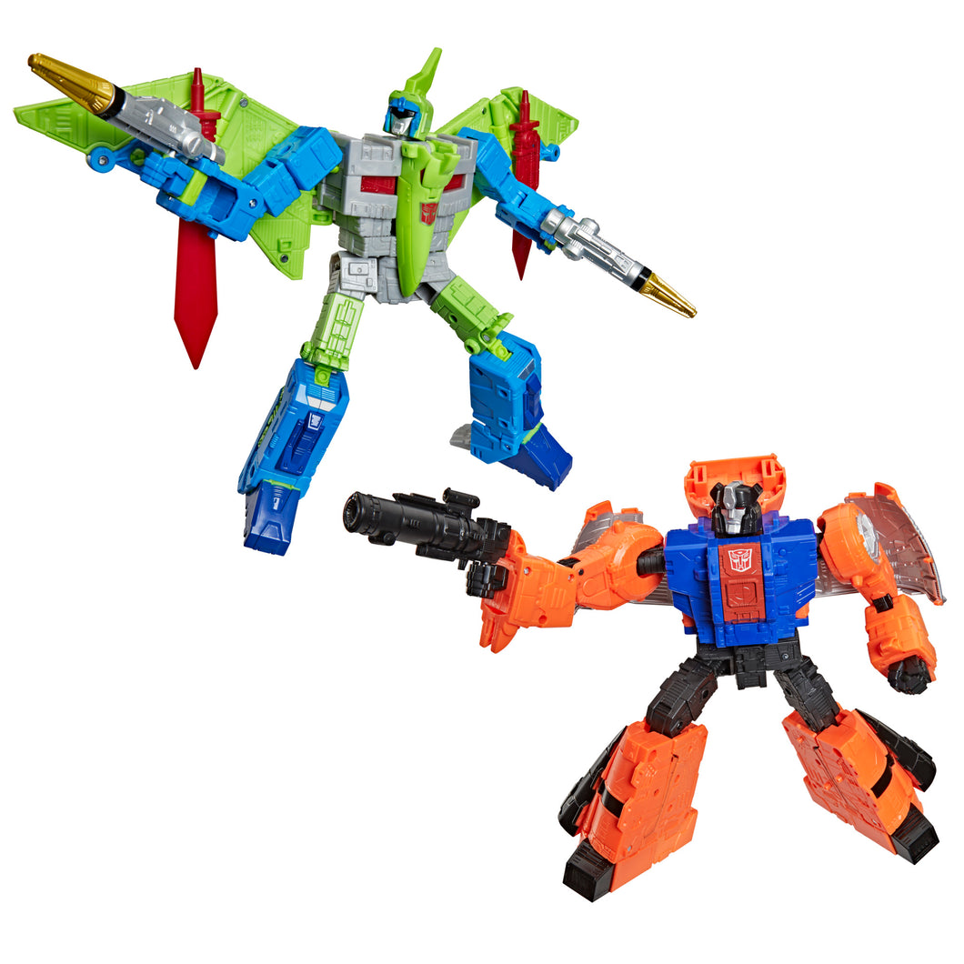 Transformers Age of the Primes G2 Dinobot Swoop and G2 Dinobot Sludge Maple and Mangoes