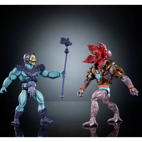 Masters of the Universe X Stranger Things Skeletor and Demogorgon Action Figure Set - 2pk Maple and Mangoes