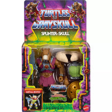 Load image into Gallery viewer, Masters of the Universe: Turtles of Grayskull Splinter Skull Action Figure Exclusive Maple and Mangoes
