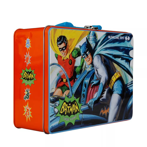 DC Comics Retro Batman 66 with Lunchbox NYCC Exclusive Action Figure 4pk Maple and Mangoes