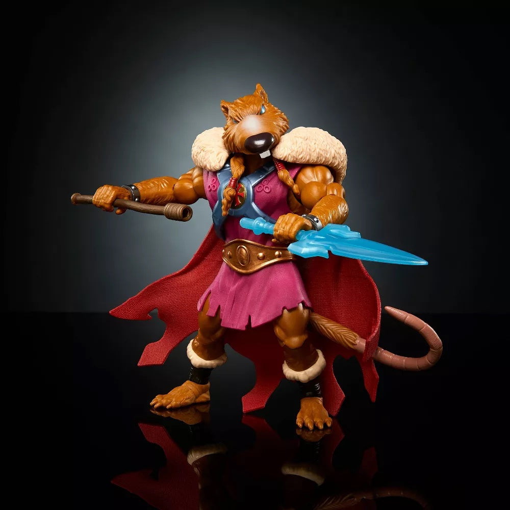 Masters of the Universe: Turtles of Grayskull Splinter Skull Action Figure Exclusive Maple and Mangoes