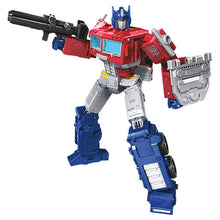 Load image into Gallery viewer, Transformers Generations War for Cybertron Earthrise Leader Class Optimus Prime Maple and Mangoes
