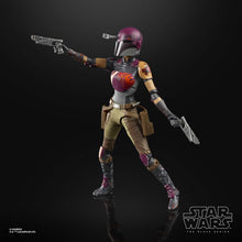 Load image into Gallery viewer, Star Wars Figures - 6&quot; The Black Series - SW Rebels - Sabine Wren Maple and Mangoes
