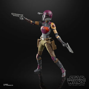 Star Wars Figures - 6" The Black Series - SW Rebels - Sabine Wren Maple and Mangoes