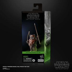  Star Wars The Black Series Wicket W. Warrick 6-Inch Action Figure Maple and Mangoes
